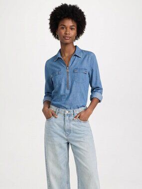 Anne Klein Blue Top